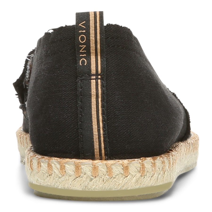 Black Vionic Laguna Espadrille