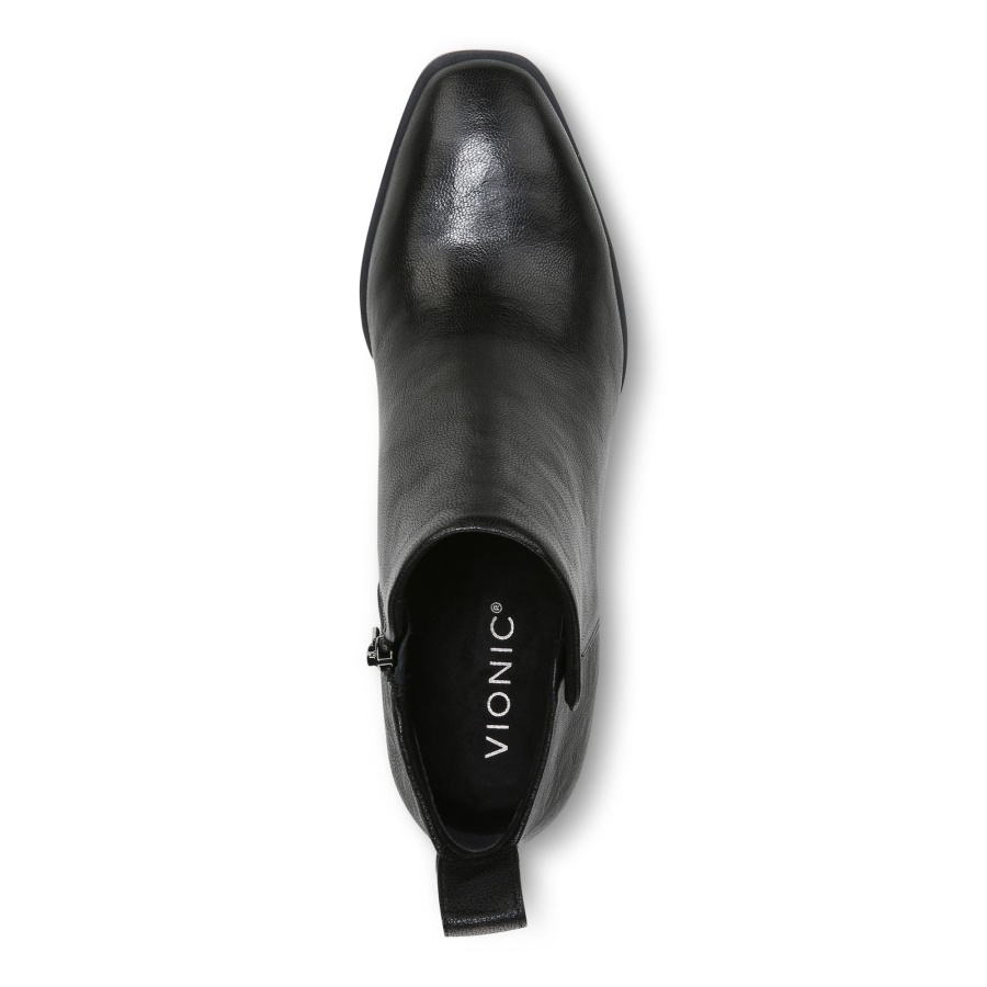 Black Vionic Lyssa Ankle Boot
