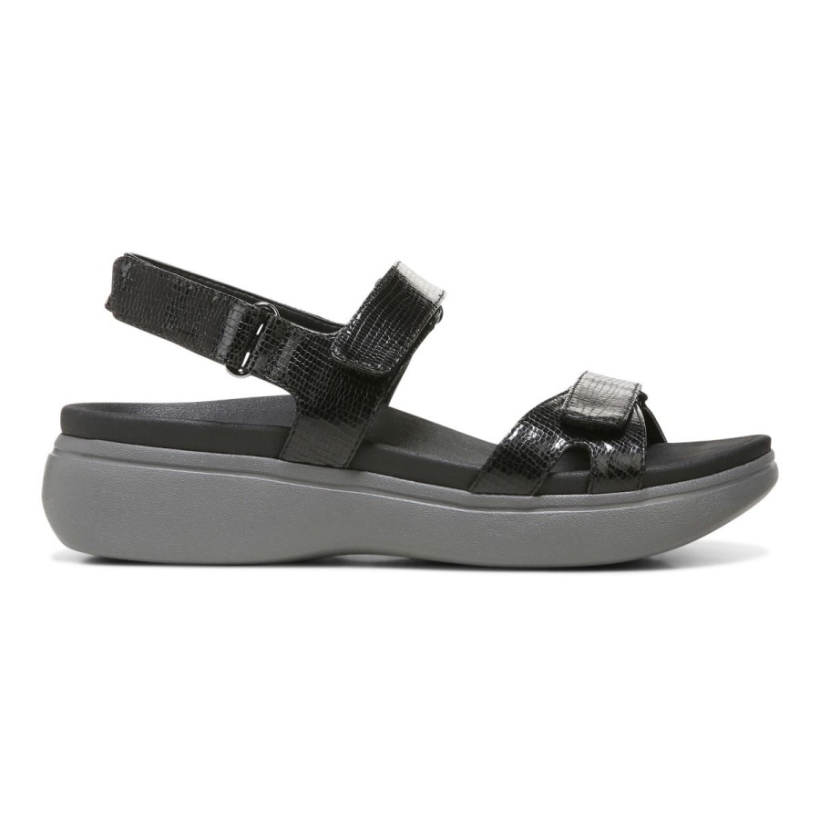 Black Vionic Nuala Sandal
