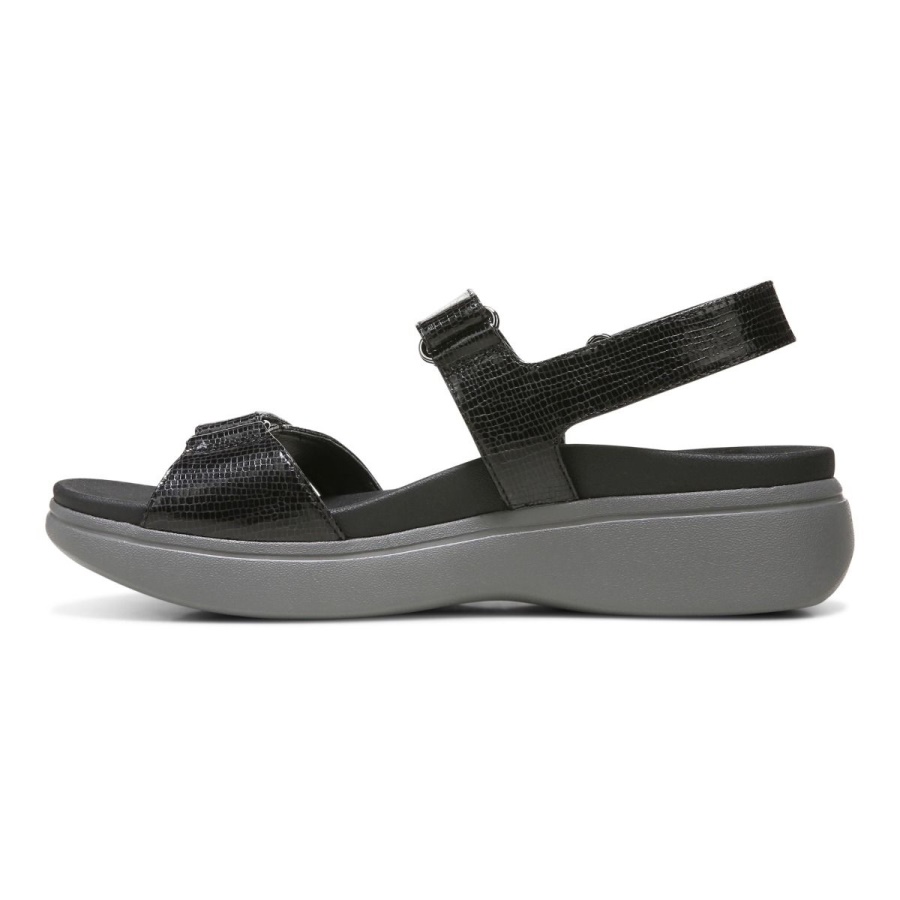 Black Vionic Nuala Sandal