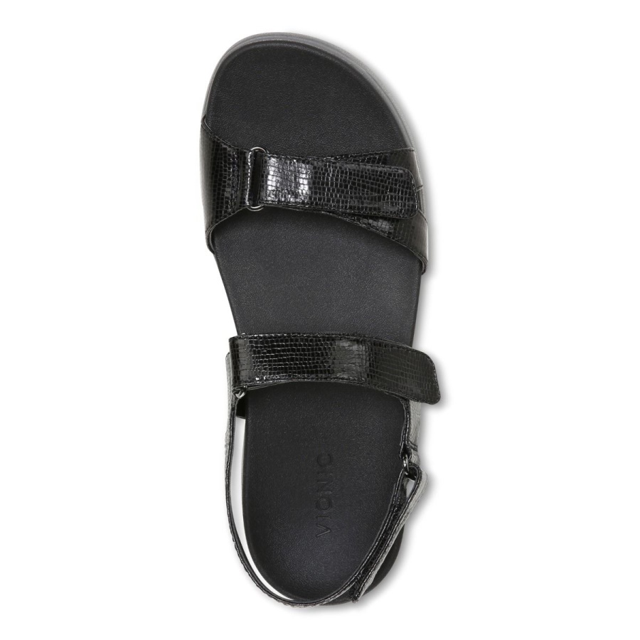 Black Vionic Nuala Sandal