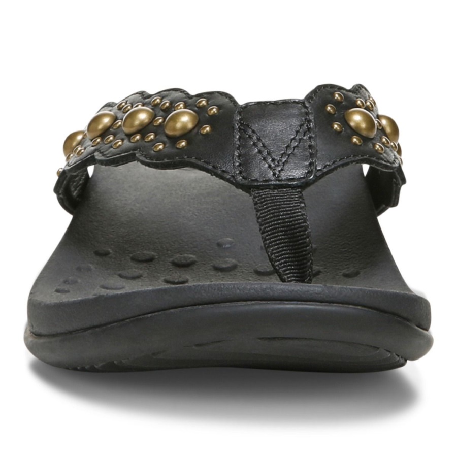 Black Vionic Starley Sandal