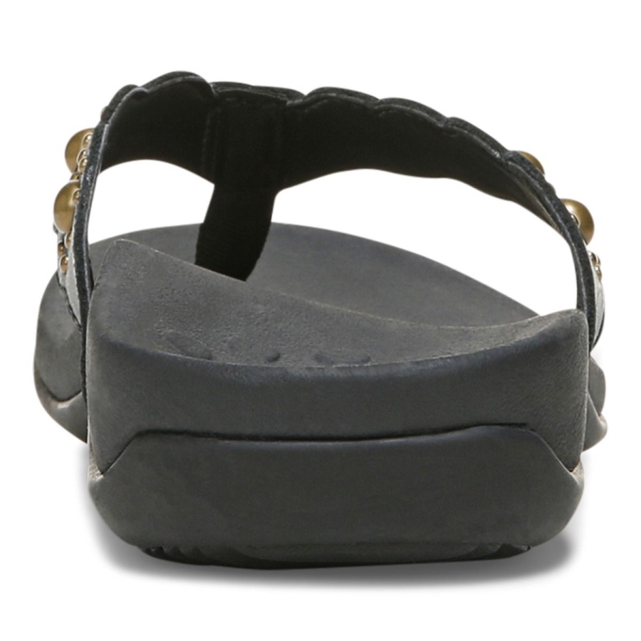 Black Vionic Starley Sandal