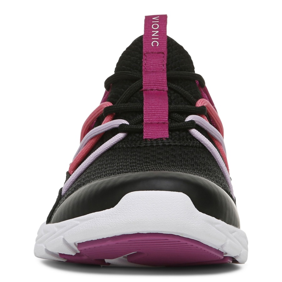 Black Vionic Zeliya Lace Up Sneaker
