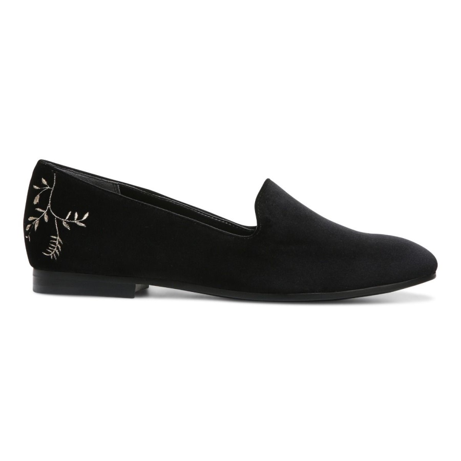 Black Willa Slip on Flat Vionic