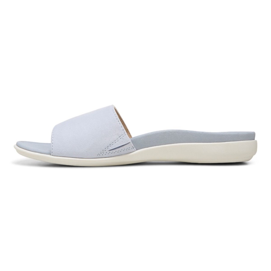 Blue Haze Vionic Val Slide Sandal