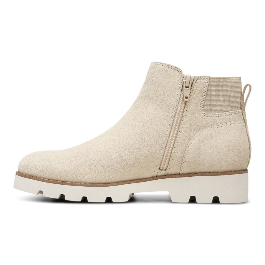 Brionie Chelsea Boot Semolina Suede Vionic