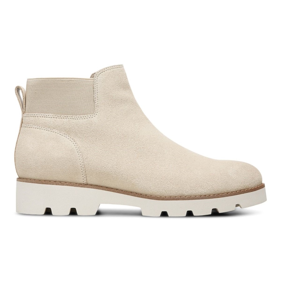 Brionie Chelsea Boot Semolina Suede Vionic