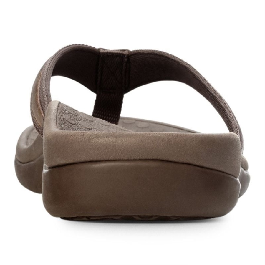 Bronze Metallic Tide II Toe Post Sandal Vionic