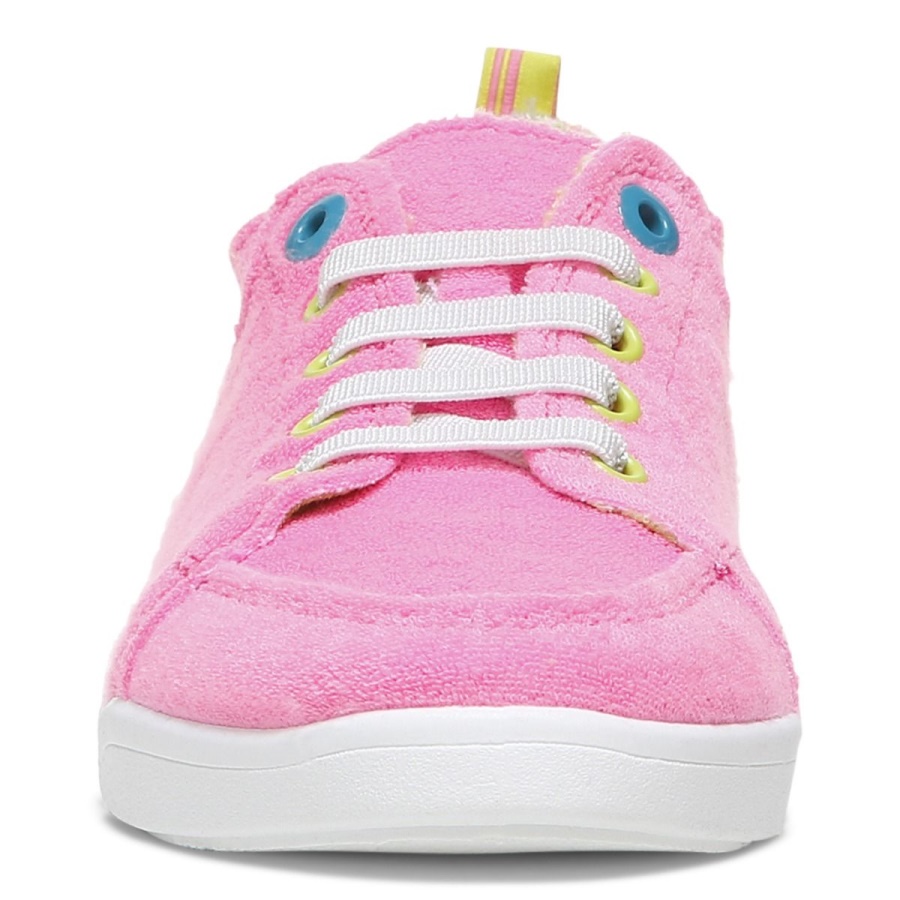 Bubblegum Terry Vionic Beach Pismo Casual Sneaker Terry