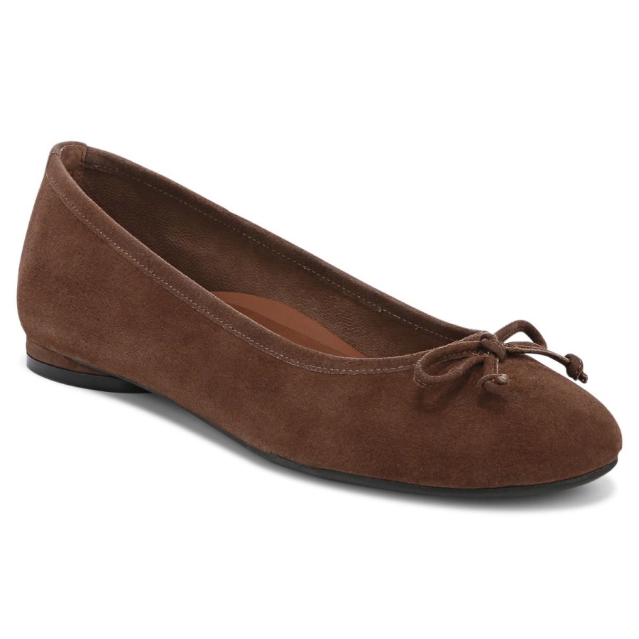 Callisto Flat Monks Robe Suede Vionic