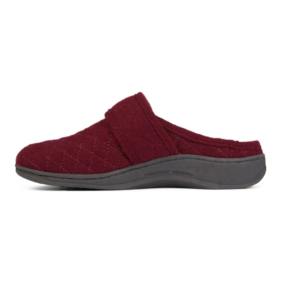 Carlin Slipper Wine Vionic
