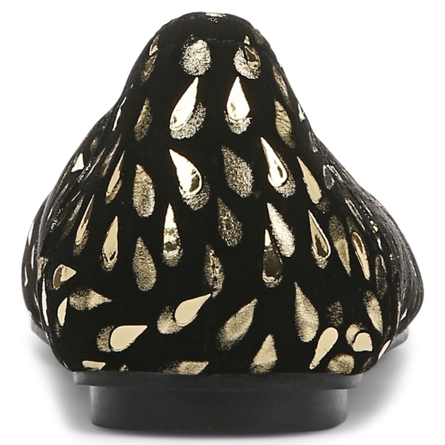 Caroll Ballet Flat Black Suede Vionic