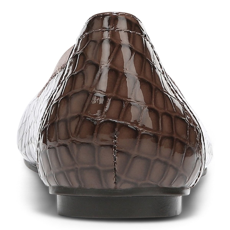 Caroll Ballet Flat Monks Robe Croc Vionic