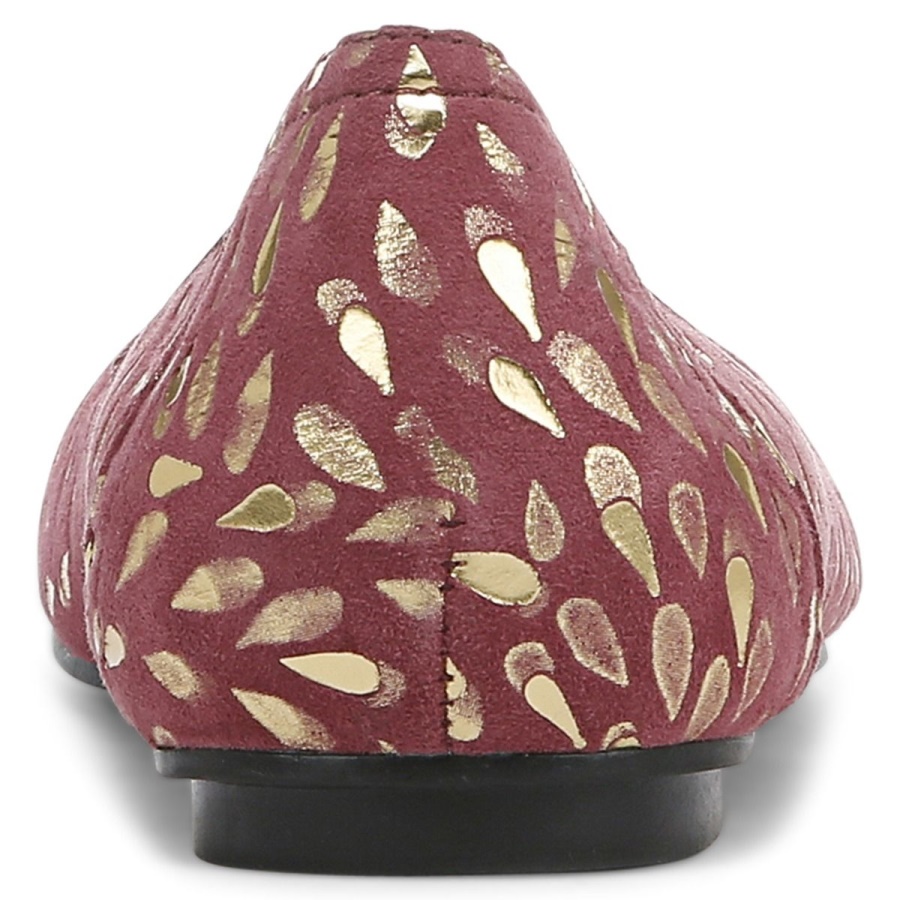 Caroll Ballet Flat Vionic Shiraz Suede