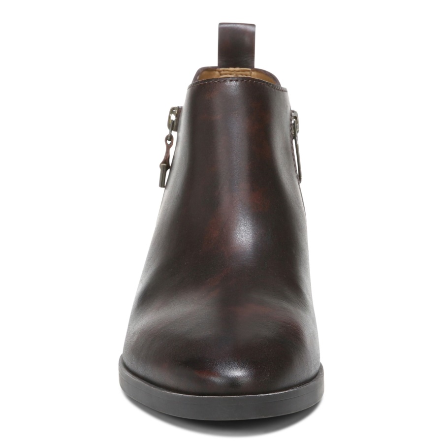 Cecily Ankle Boot Chocolate Vionic