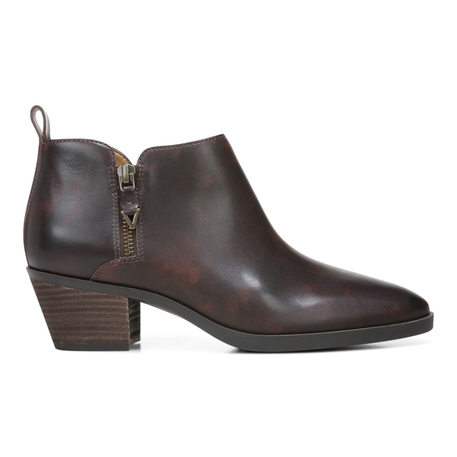 Cecily Ankle Boot Chocolate Vionic