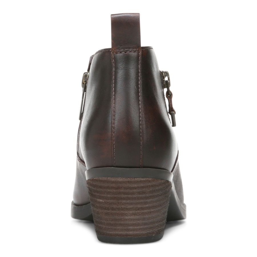 Cecily Ankle Boot Chocolate Vionic