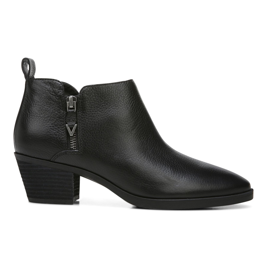 Cecily Ankle Boot Vionic Black Leather