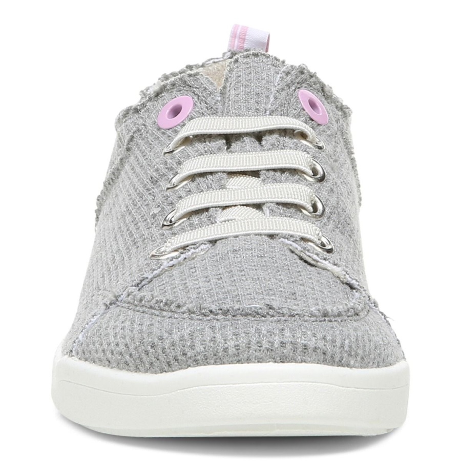 Charcoal Knit Vionic Beach Pismo Casual Sneaker Knit