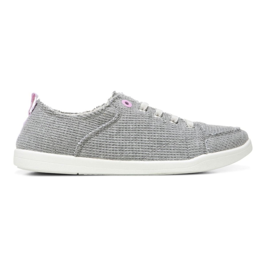 Charcoal Knit Vionic Beach Pismo Casual Sneaker Knit