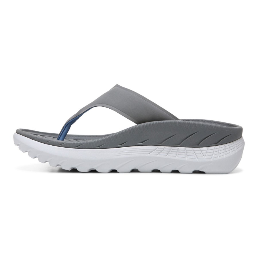 Charcoal Vapor Restore All Gender Recovery Sandal Vionic