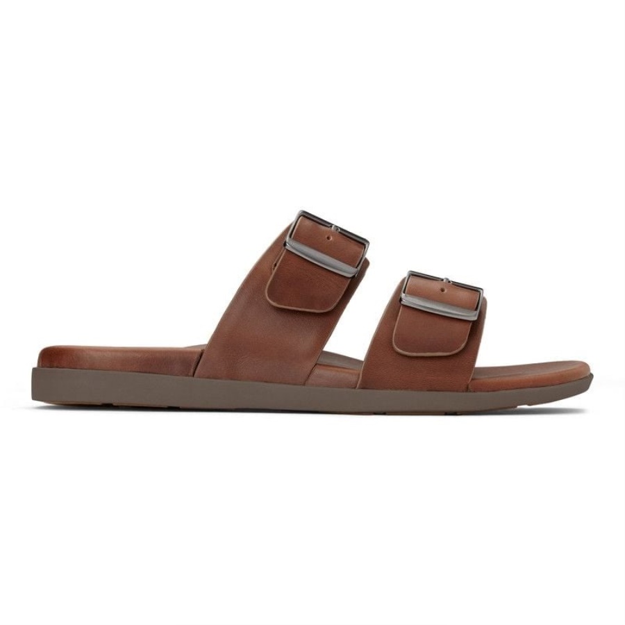 Charlie Slide Sandal Vionic Brown