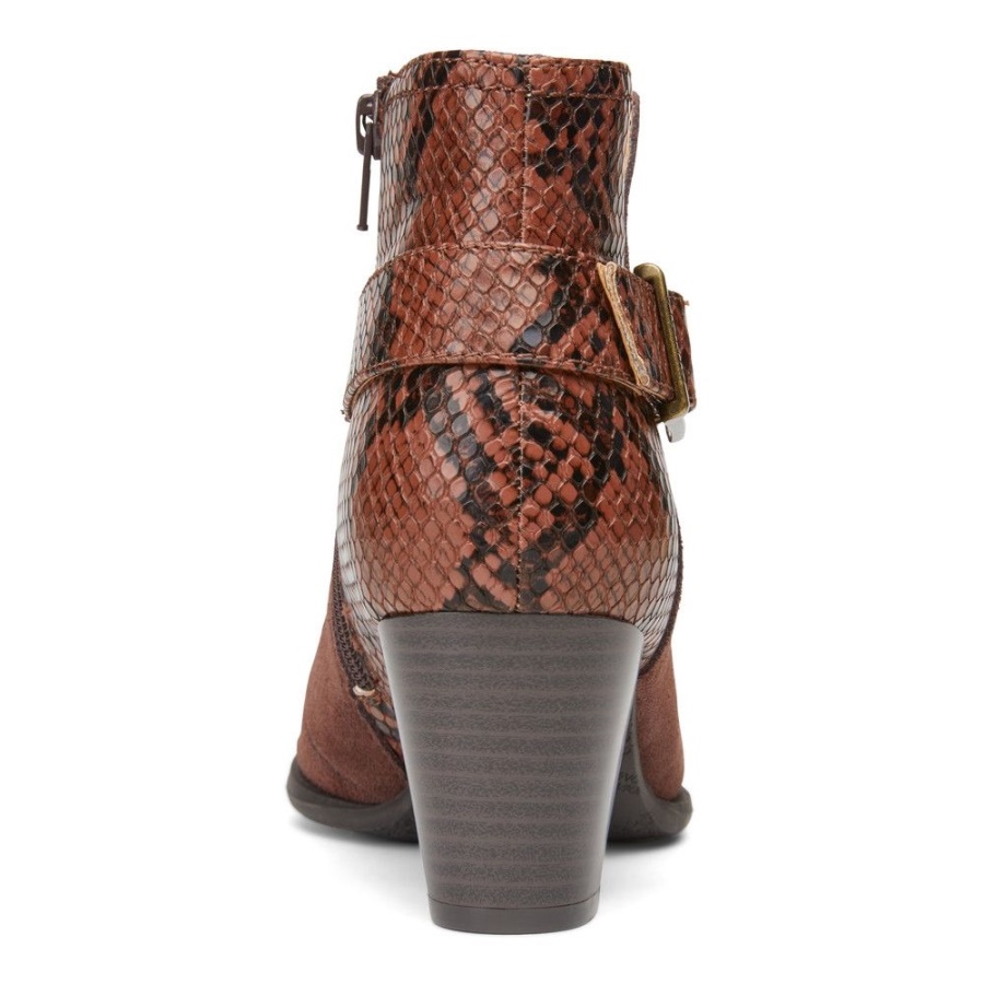 Chocolate Naomi Ankle Boot Vionic