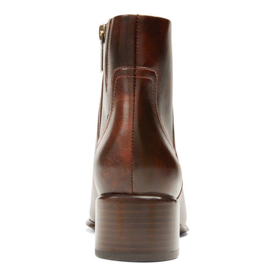 Chocolate Vionic Kamryn Ankle Boot
