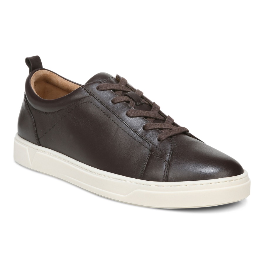 Chocolate Vionic Lucas Lace up Sneaker