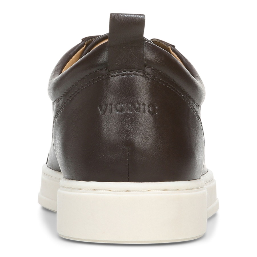 Chocolate Vionic Lucas Lace up Sneaker