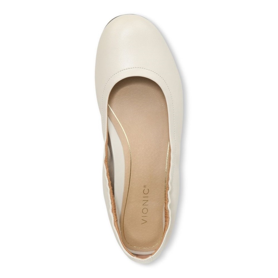 Cream Alexa Flat Vionic