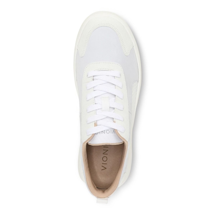 Cream Vionic Wiley Sneaker