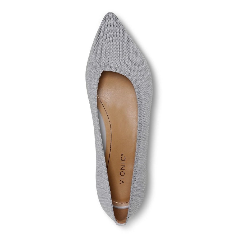 Dahlia Flat Light Grey Vionic