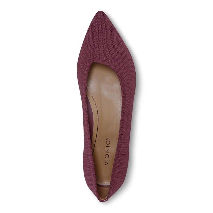Dahlia Flat Vionic Shiraz