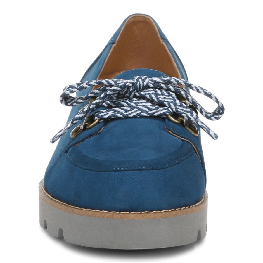 Dark Blue Vionic Teagan Lace Up Loafer