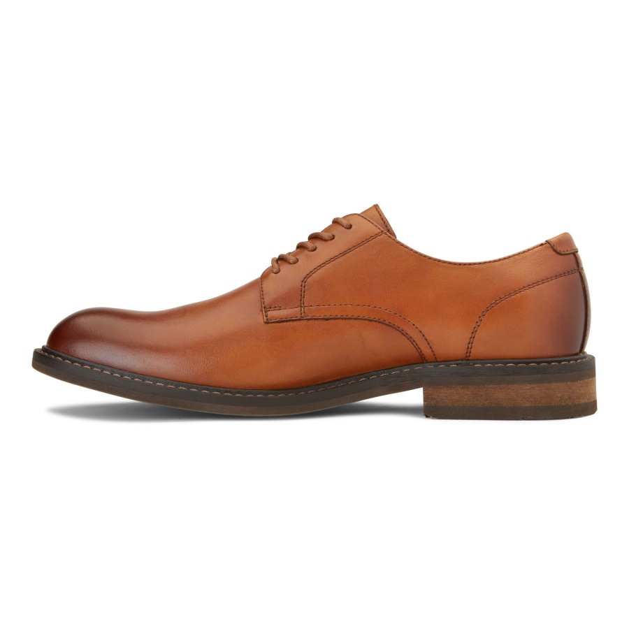 Dark Tan Vionic Graham Lace Up