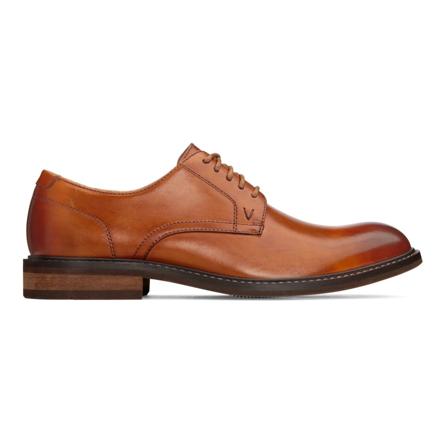 Dark Tan Vionic Graham Lace Up