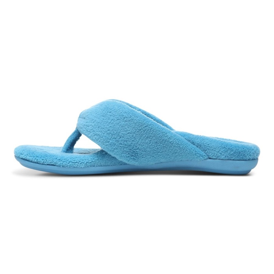 Deep Teal Vionic Lydia Slipper