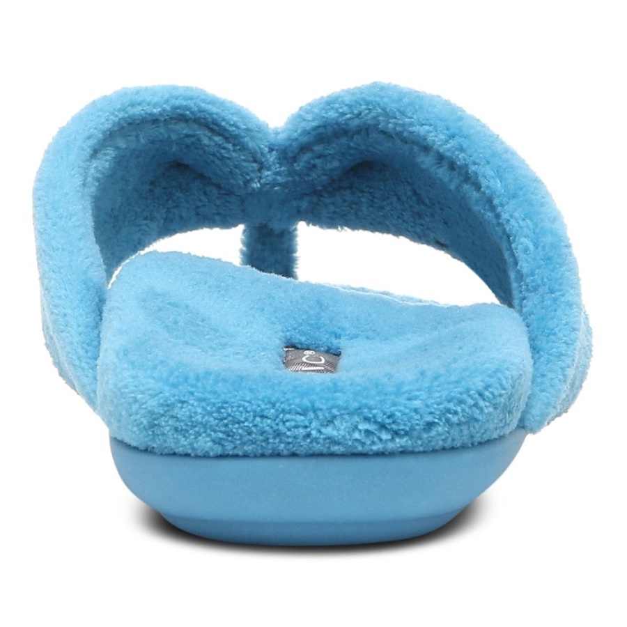 Deep Teal Vionic Lydia Slipper