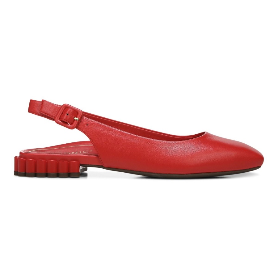 Delphine Slingback Flat Red Vionic