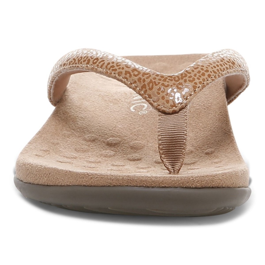 Dillon Toe Post Sandal Vionic Toasted Nut