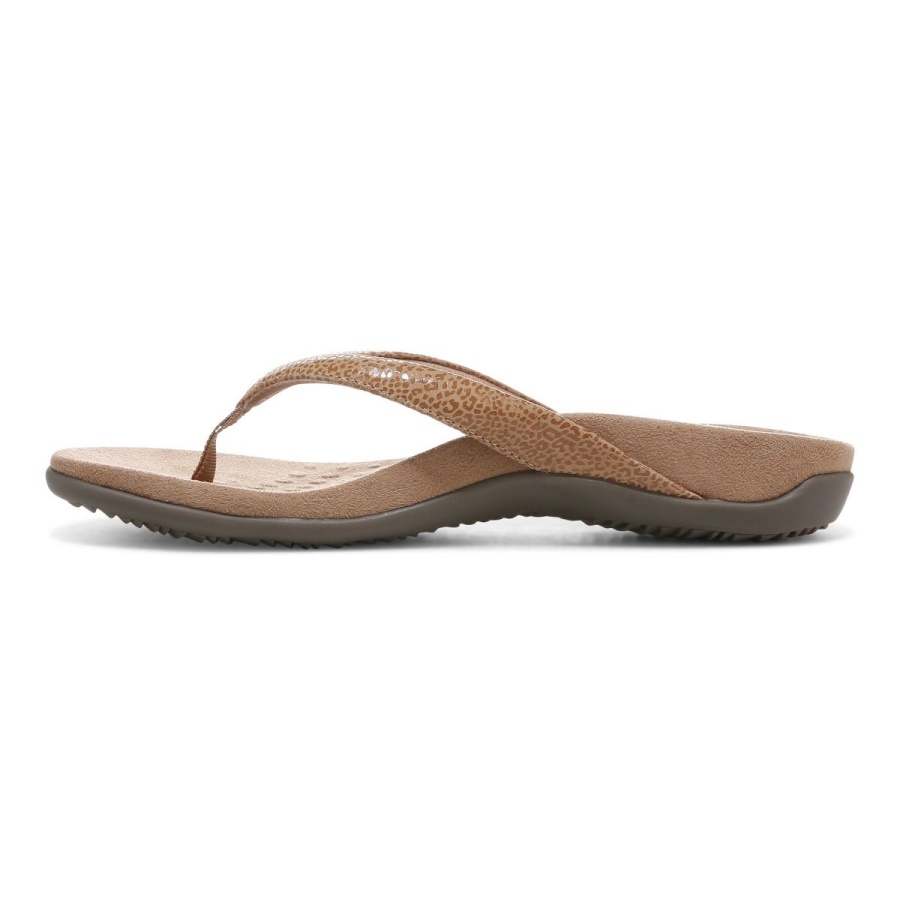 Dillon Toe Post Sandal Vionic Toasted Nut