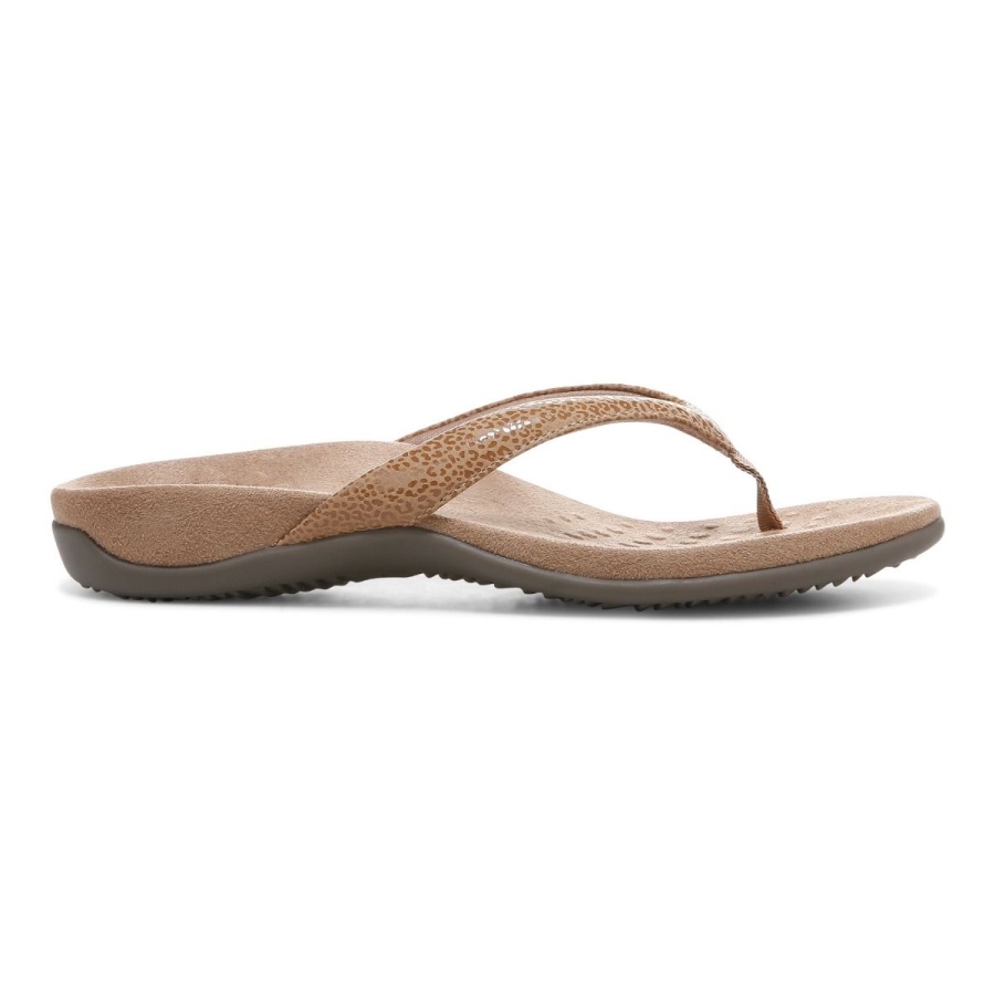 Dillon Toe Post Sandal Vionic Toasted Nut