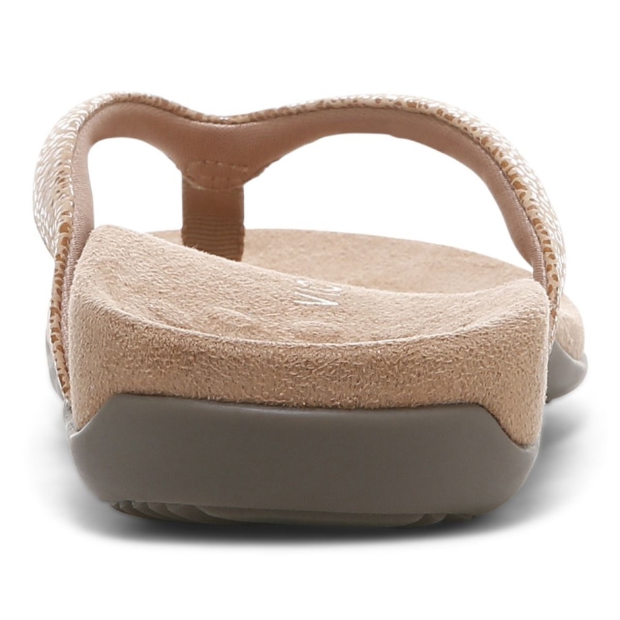 Dillon Toe Post Sandal Vionic Toasted Nut