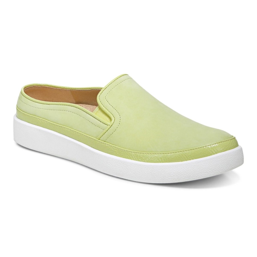 Effortless Slip on Sneaker Vionic Pale Lime