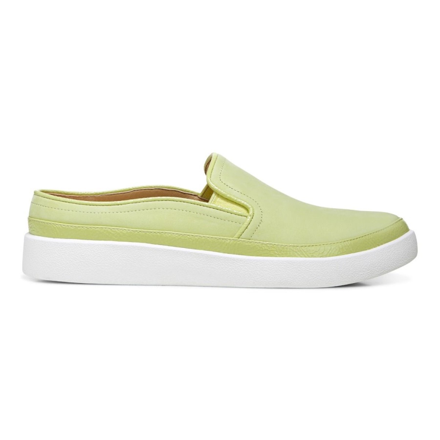 Effortless Slip on Sneaker Vionic Pale Lime
