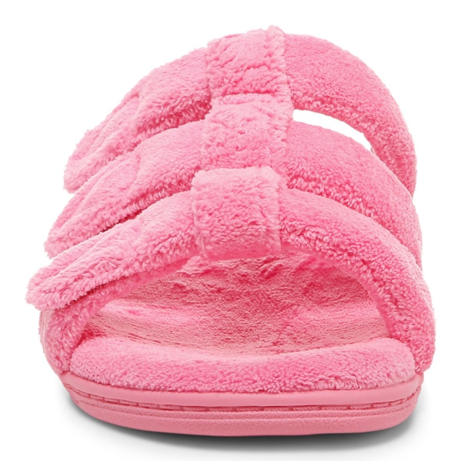 Electric Pink Snooze Slipper Vionic