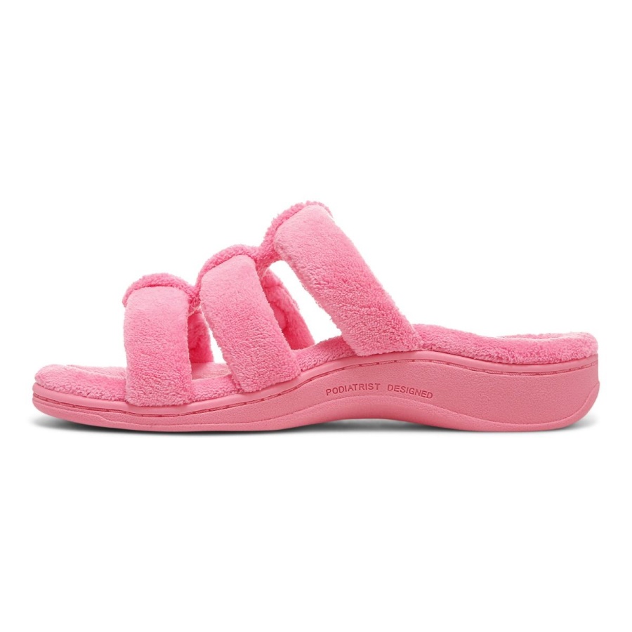 Electric Pink Snooze Slipper Vionic
