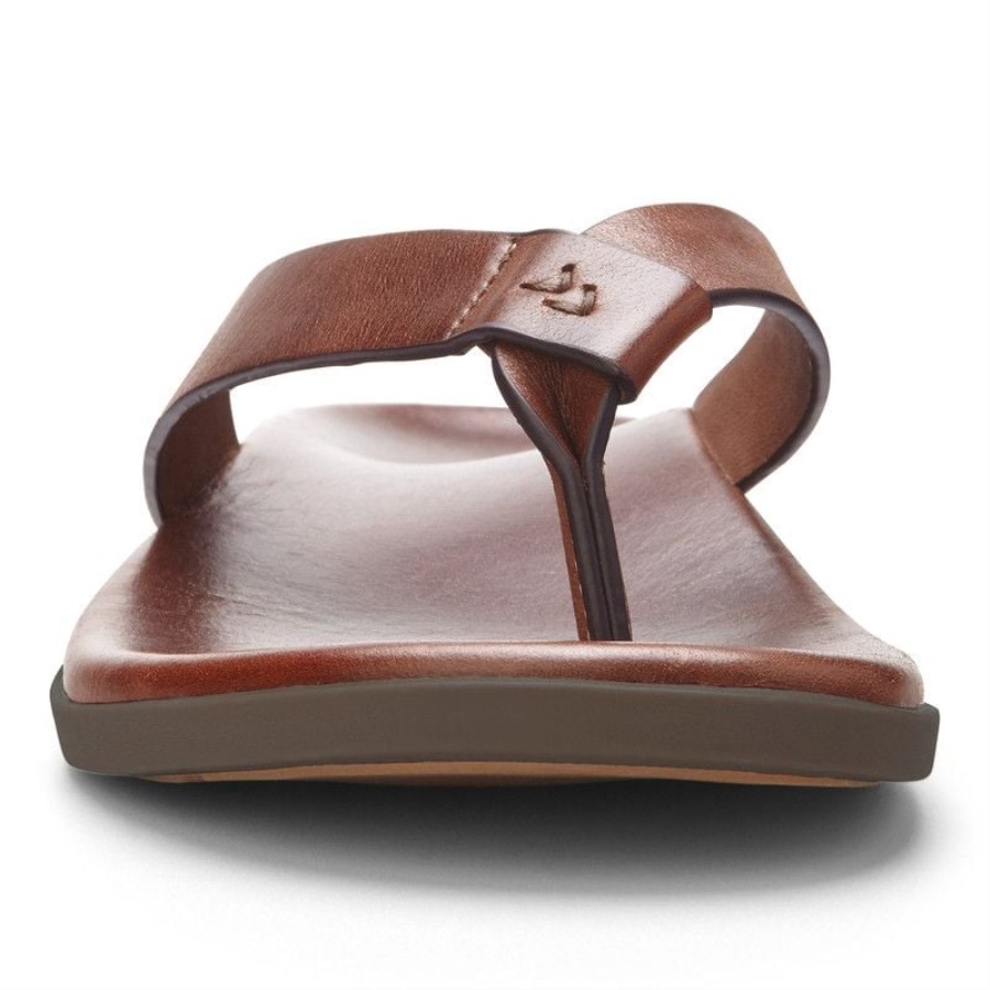 Elijah Toe Post Sandal Brown Vionic